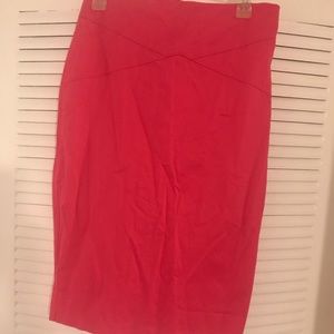 Hot Pink pencil skirt size 8, NY&C
